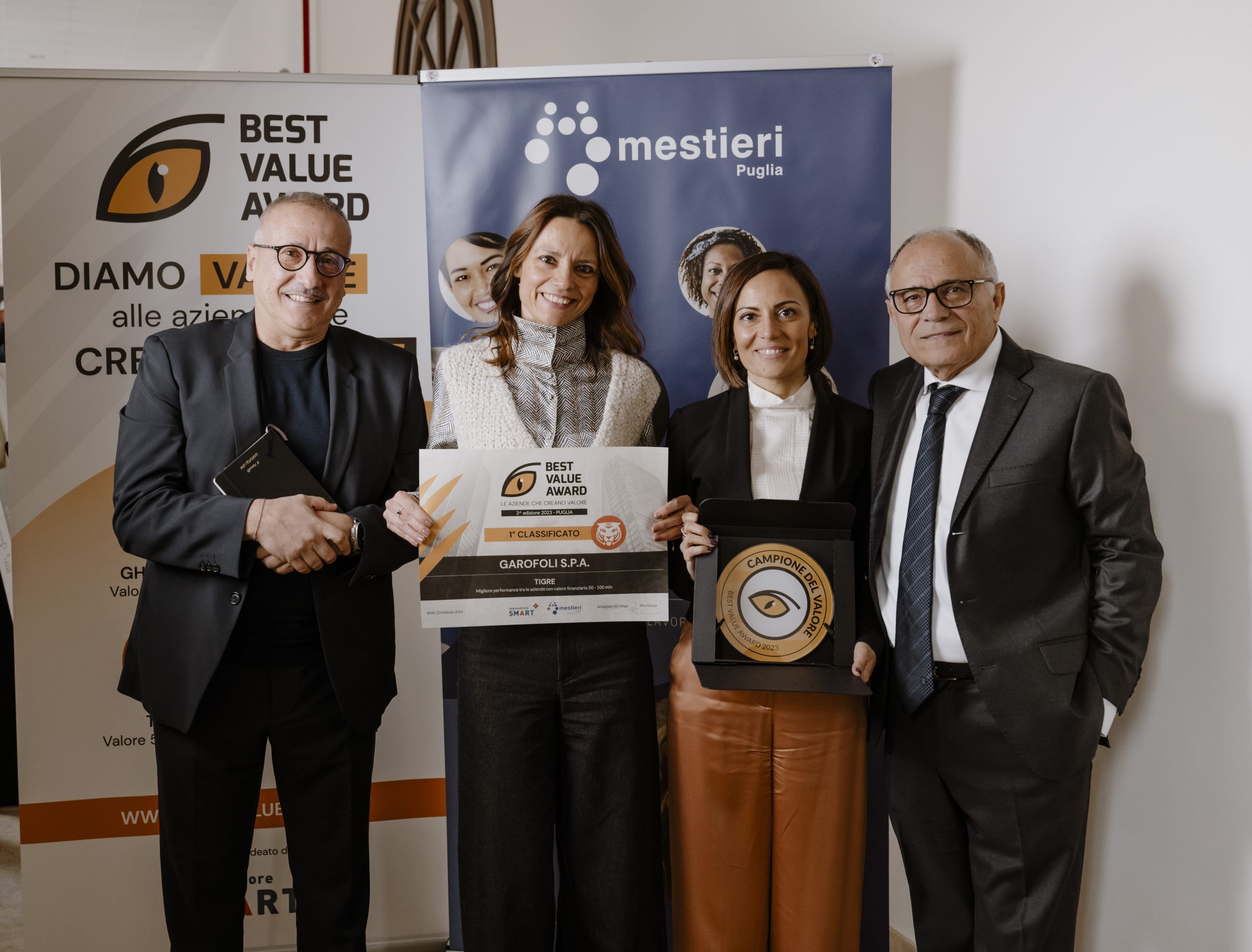 GAROFOLI: Best Value Award 2024 – Winner Categoria Tigre
